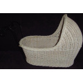 (BC-BA1003) Handmade Willow Sleeping Baby Basket